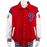 Philadelphia Phillies Wool/Leather Commemorative Varsity Jacket