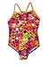 Speedo Girls Thin Strap One Piece Swimsuit Diamond Dot