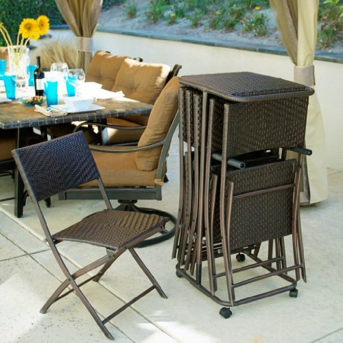 RST Outdoor Perfect Folding Chair Six Pack Patio Furniture By Rst Outdoor Model Op-pefcs6t