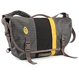 Timbuk2 D-Lux Laptop Messenger Bag (Indie Plaid/Black/Reso Yellow, Small)