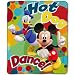 Entertainment Mickey Hog Dog Dance Micro Raschel Throw