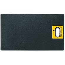 Wearwell PVC 518 Comfort2Go Heavy Duty Anti-Fatigue Mat, for Dry Areas, 17" Width x 30" Length x 7/8" Thickness, Black