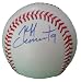 Jeff Clement Autographed ROLB Baseball, Minnesota Twins, Pittsburgh Pirates, Seattle Mariners, Proof Photo