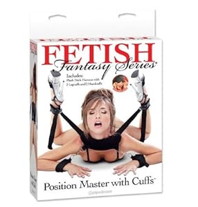 Pipedream Products Fetish Fantasy Series Position Master with Cuffs, Black