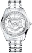 Marc Ecko Men's UNLTD E95016G6 Silver Stainless-Steel Analog Quartz Watch with White Dial