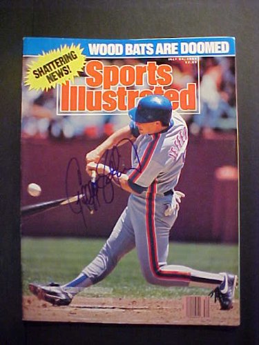 Gregg Jefferies New York Mets Autographed July 24, 1989 Sports Illustrated Magazine