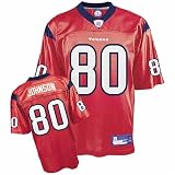 Andre Johnson Jersey: Reebok Red Replica #80 Houston Texans Jersey