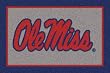 Milliken Team Spirit University of Mississippi Rug 5'4"x7'8"