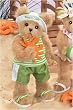 Peter and Pincher 13" Dressed Plush Stuffed Animal Teddy Bear by Bearington