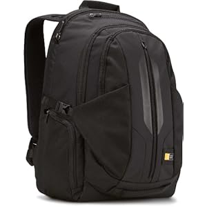 Case Logic RBP-117 17.3-Inch MacBook Pro/Laptop Backpack with iPad/Tablet Pocket (Black)