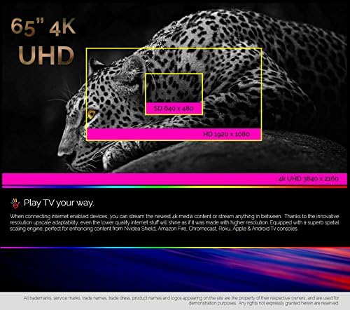 Sector 5, 65" UHD, 4K DLED Awesome TV