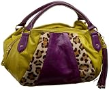 515OlO5LvvL. SL160  Rampage Leopard Haircalf Satchel