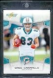 2008 Score Football Card # 162 Greg Camarillo WR - Miami Dolphins / Shipped in Protective Screw Down Display Case