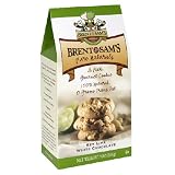 Brent & Sam's Gourmet Cookies, Key Lime White Chocolate, 7-Ounce Boxes (Pack of 12)