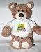 Teddy Bear with dog, writing, training, pet, table t-shirt