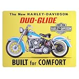 Harley-Davidson® Duo-Glide Built For Comfort Metal Sign