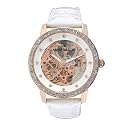 AK Anne Klein Women's Automatic Swarovski Crystal Watch #108440MPWT