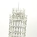 Leaning Tower of Pisa Architectural Wire Sculpture Doodles Destinations