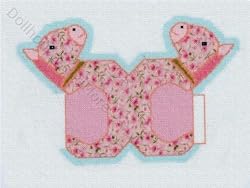 Miniature Horse Pull Toy in Pink by Lindee's Little Linens