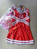 High School Musical Cheerleader Costume Age 3-5 Years with Pom Poms