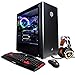 CYBERPOWERPC Elgato Stream Machine Partner ESMP100 Gaming PC(Intel i7-9700K, 16GB DDR4, NVIDIA GeForce RTX 2070 8GB, 512GB NVMe SSD, 2TB HDD, 802.11AC WiFi, Elgato 4K60 Pro Capture Card & Win 10 Home)