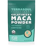 Terrasoul Superfoods Organic Gelatinized Maca Powder, 16 Ounce