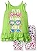 Kidtopia Girls' Toddler Fun in The Sun Peplum W/Cheetha Bike Short Set