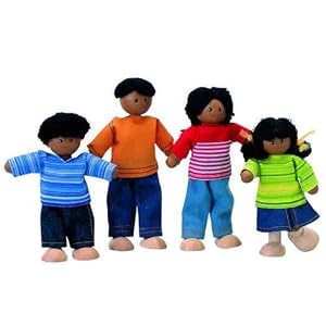Ethnic Doll Family by Plan Toys