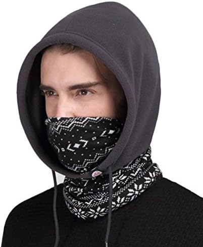Winter Earflap Windproof Hat Neck Warmer Biking Hood Mask Ski Balaclava