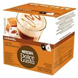 Nescafé Dolce Gusto Caramel Latte Macchiato, 16 Capsules (8 Servings)