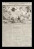 Hans Rogel d. ���. (Comet over Augsburg in October 1580. Commented Georg Henisch) Gold Wood-Mounted Art Poster Print - 13