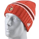 adidas - adidas Louisville Cardinals Red Watch Cuffed Knit Beanie