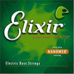Elixir Nanoweb Medium Electric Bass Strings
