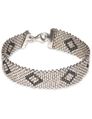 Sterling silver wristband bracelet, Wonder