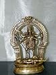 Powerful Goddess Kali Devi Meditation Altar Idol- Brass Sculpture 10"