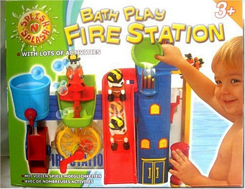 Iden - Wasserspiel Feuer Station mit Seifenblasen u. vielen Spielemöglichkeiten