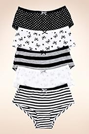 5 Pack Older Girls Cotton Rich Butterfly Shorts