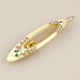Tonique Light Jade - Cubitas Morisot Collection (Hand-set Swarovski Crystals, Hair Pin)