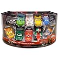 DISNEY PIXAR DELUXE CARS 2 FIGUREN AUTO SET LIGHTNING MCQUEEN (Kunststoff/Gummi, keine drehenden R�der)