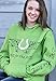Live for the Ride-Horseshoe Horse Hoodie: Vintage Soft, Heavyweight. Horse Shirt