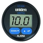 SAVE $57.83 - Uniden QT-206 Digital Depth Finder Thru-Hull Transducer (Black) $111.17
