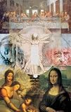 Leonardo Da Vinci Montage of Art Decorative Switchplate Cover