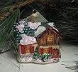 Old World Christmas Ornament Alpine House