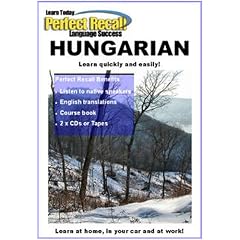 Learn to Speak HUNGARIAN with PERFECT RECALL (2 CDs & book)