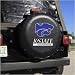 Kansas State Wildcats Black Logo Tire Cover