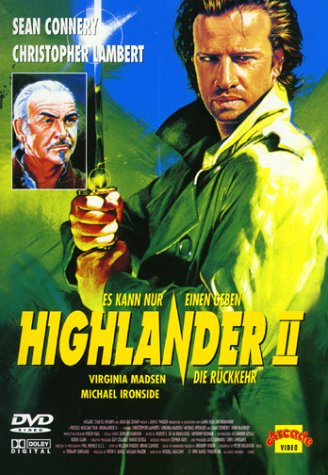 Highlander II: The Renegade Version [Region 2]