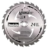 Makita A-93538-10 Mforce 7-1/4-Inch 24 Tooth General Purpose Saw Blade with 5/8-Inch and Diamond Knockout Arbor, 10 Pack