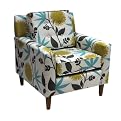 Clybourn Loft Upholstered Chair-Aegean
