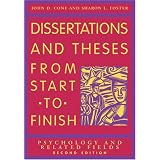 DissertationsAndThesesfromStarttoFinish:PsychologyAndRelatedFields