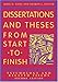 Dissertations And Theses from Start to Finish: Psychology And Related Fields